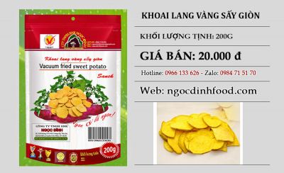 KHOAI LANG VÀNG SNACK